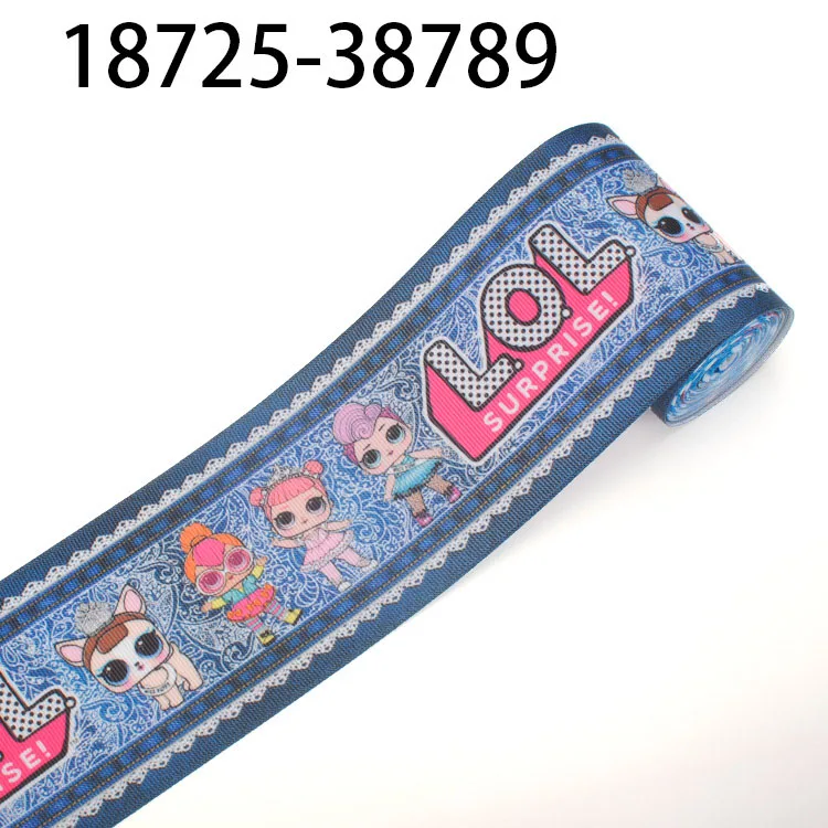 Diy платье аксессуаров луки ленты Новый 50 ярдов 3 &quot75 мм деним Grosgrain бантами и