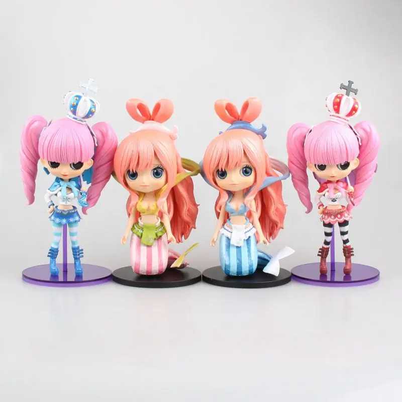 Qposket Милая цельная Принцесса Shirahoshi Perona ПВХ фигурка аниме модель игрушки куклы