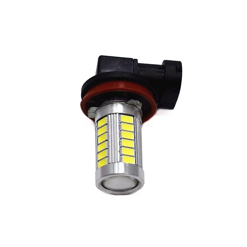 Светодиодная противотуманная фара высокой мощности 6000 K 12V H8 H11 33 SMD 5630 2 шт.