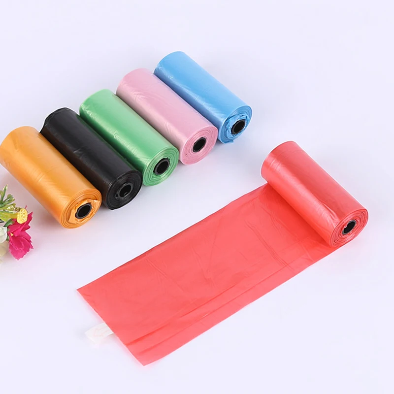 30 рулонов 450 шт собачий мешок для уборки пополняемый рулонный домашних животных