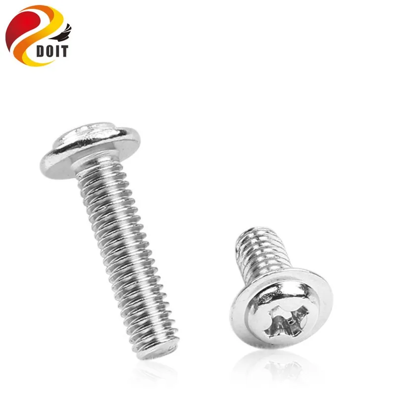 Оригинальный DOIT 20 шт из нержавеющей стали с круглыми головками и перекрестным