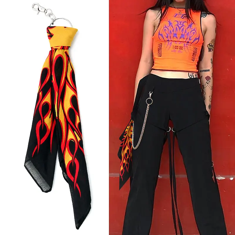 Металлический кошелек пояс цепь рок панк брюки хипстер бандана Жан брелок