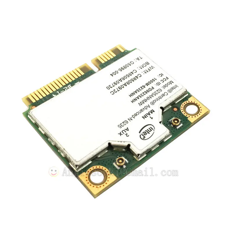 

6235ANHMW 6235AN PCI E WiFi + Bluetooth 4.0 2.4GHZ/5GHz 802.11abgn WLAN CARD Centrino Advanced-n 6235 for AUSU UX32 UX32VD IPEX4