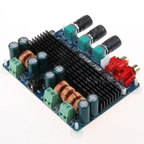 Цифровая плата усилителя мощности TPA3116 2 1 каналов 50 Вт + 100 (бас)|power amplifier board|amplifier