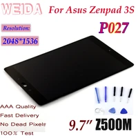 weida 10 1 lcd replacement for asus zenpad 3s 10 z500m p027 20481536 lcd display touch screen assembly p027