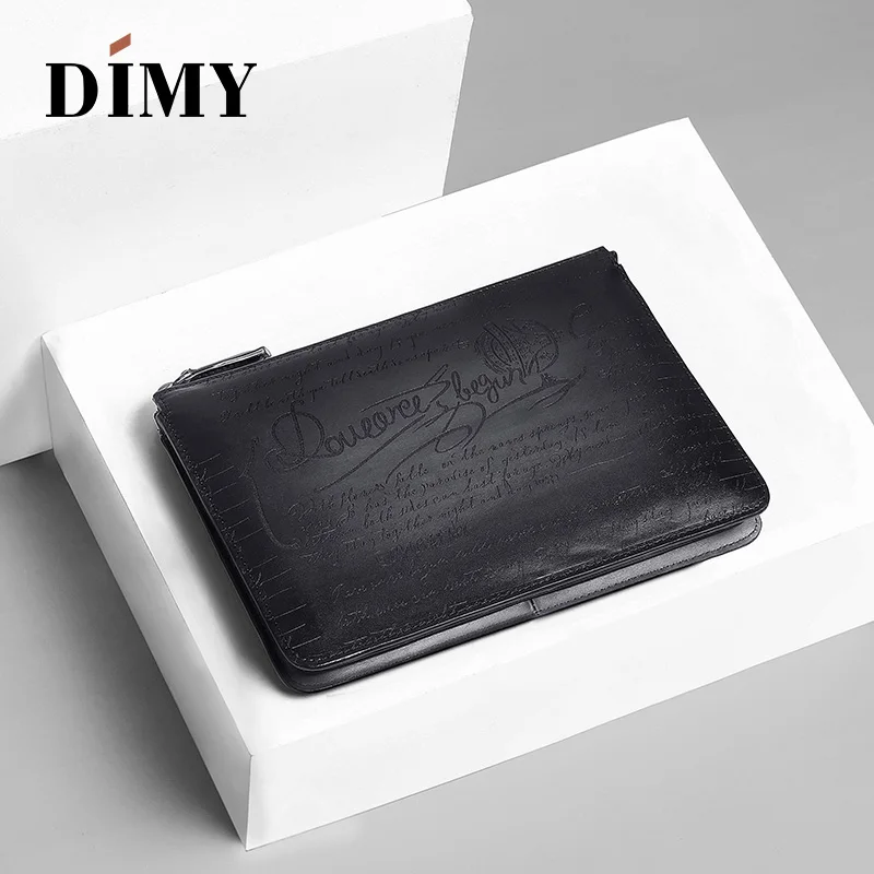 Новинка зимы 2018 мужские сумки DIMY из натуральной кожи винтажные клатчи конверты