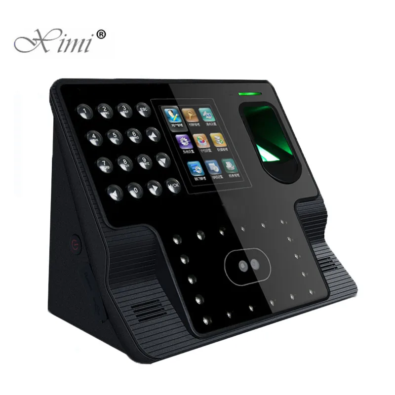 Biometric Face And Fingerprint Time Attendance System Employee Facial Recorder Iface102 Clock |