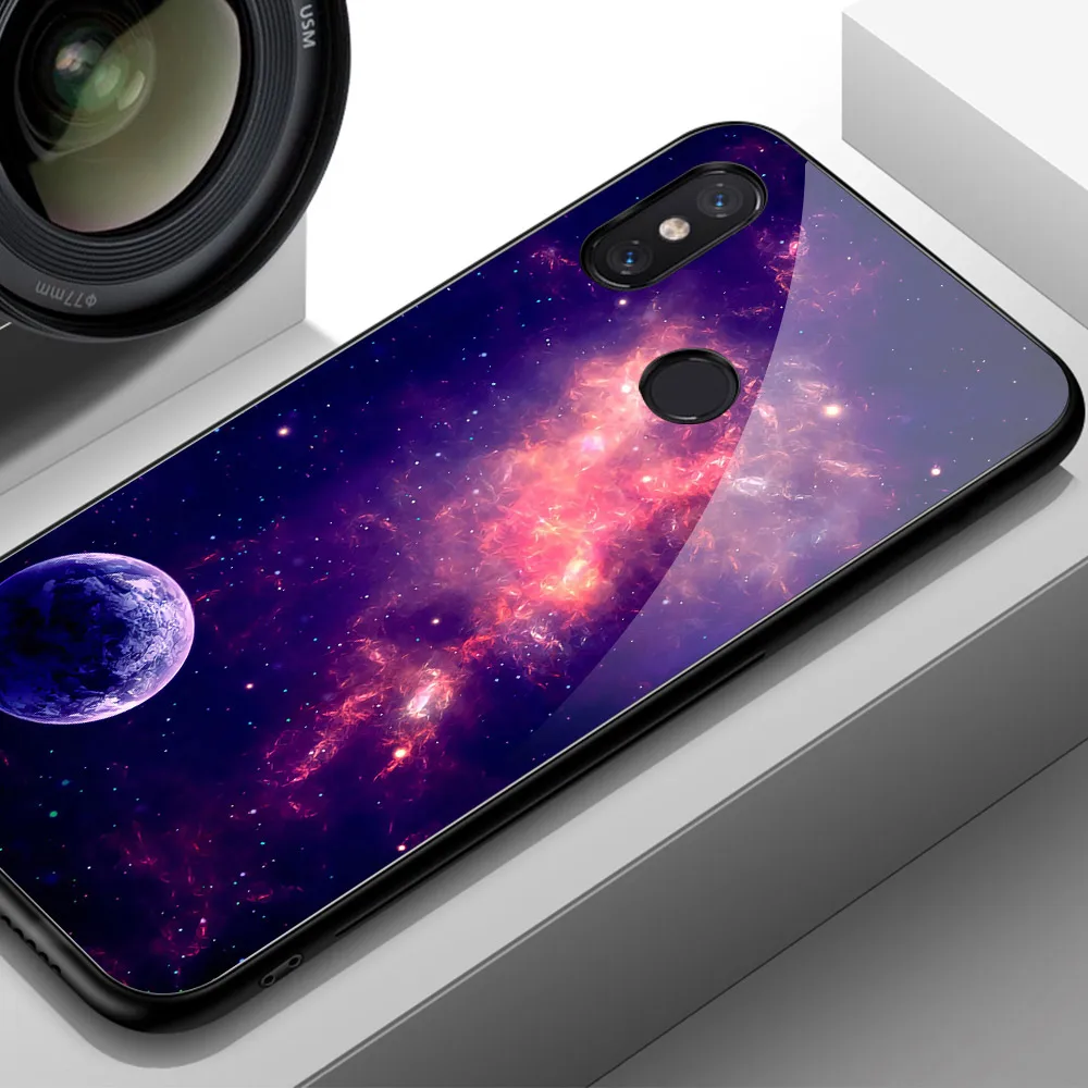 Чехол FinderCase для Xiao mi 8, чехол для Galaxy Space, жесткая Задняя стеклянная крышка для телефона mi x 2 2 s, чехол Xiaomi mi 8 9 SE lite Max 3