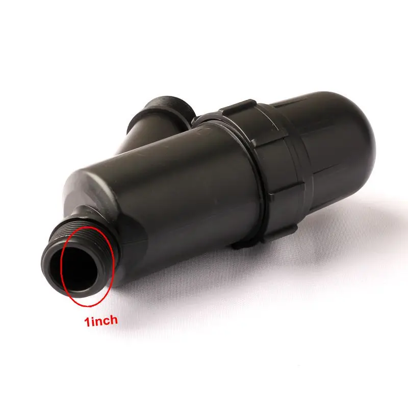 Фильтр для полива садовых растений 1 дюйм 3 шт. черная сетка 120 Y образный дисковый