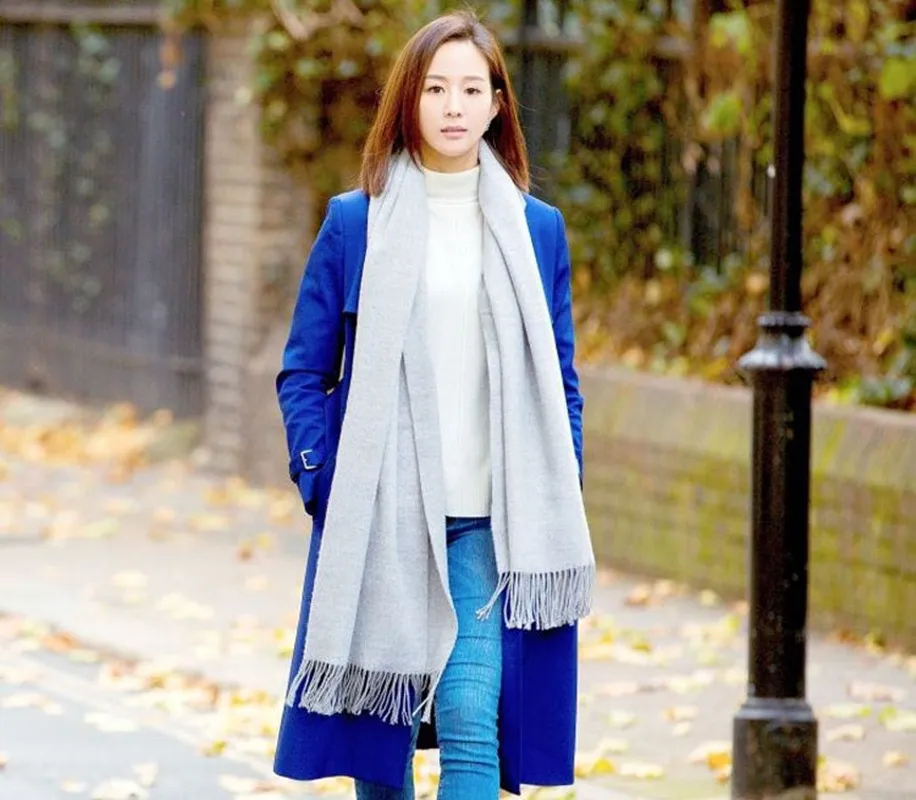 Женские шали однотонный шарф женские шарфы теплые зимние роскошные большие