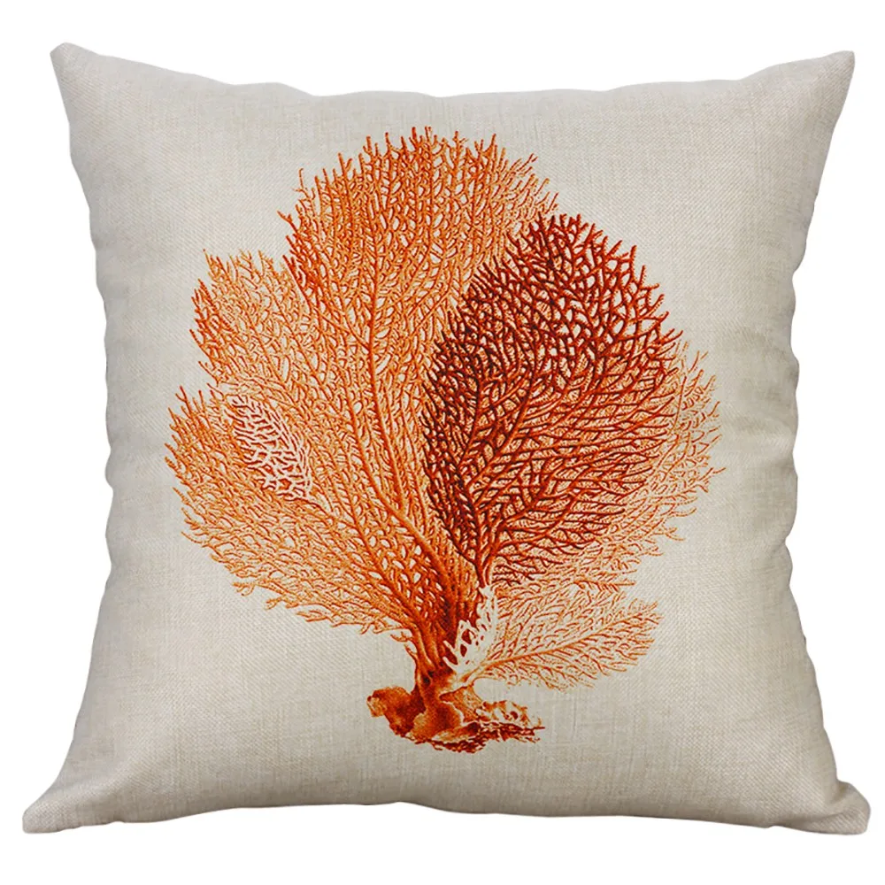 Декоративная подушка в виде осьминога Коралловая морская черепаха лошадь Кит