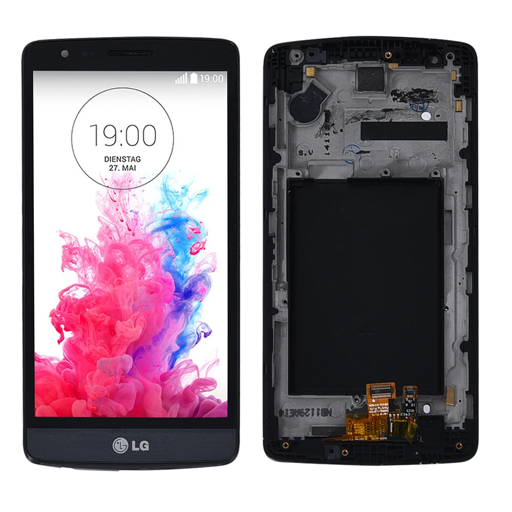 Для LG G3 Mini ЖК дисплей с рамкой дигитайзер Замена для S экран G3S D722 D724 сенсорный