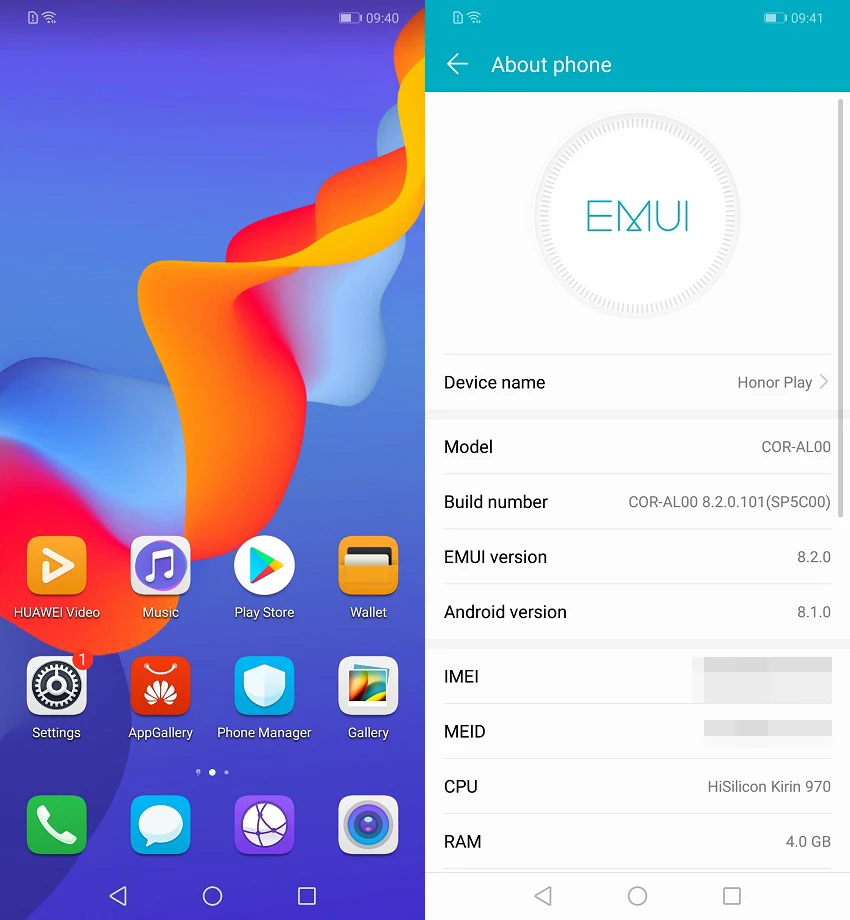 Honor Play 6 3 дюймов 4/6 ГБ Оперативная память Kirin 970 Octa Core Android 8 1 мобильный телефон 2340x1080