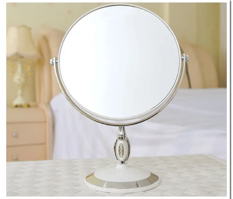 2016 новое зеркало для макияжа компактный косметические зеркала леди стол комод