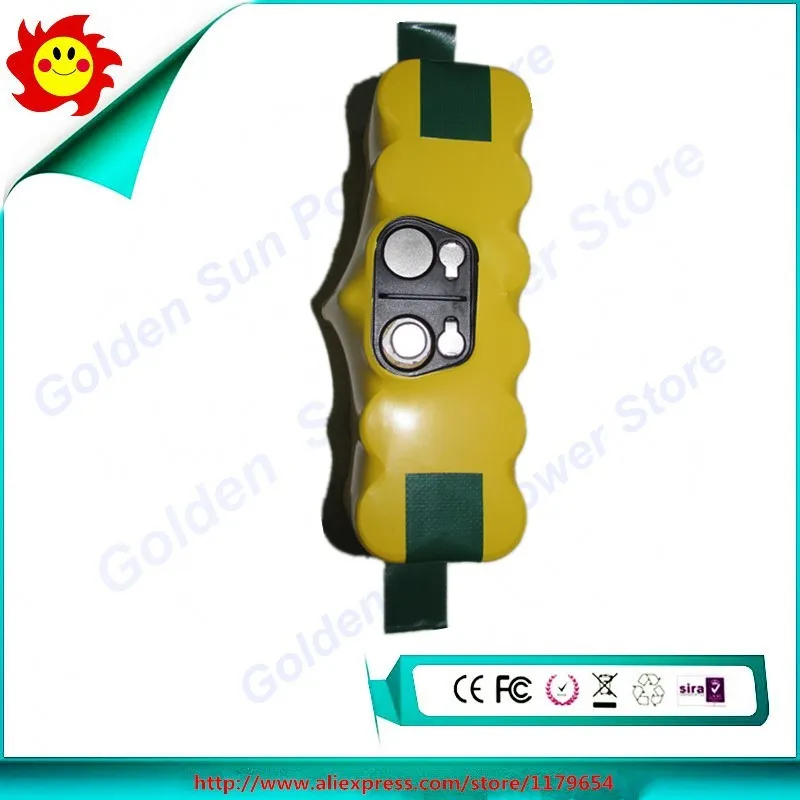 Новый аккумулятор 14 4 В Ni MH 3300 мАч для iRobot Roomba 500 620 700 серии 80501 530 510 780 770 760
