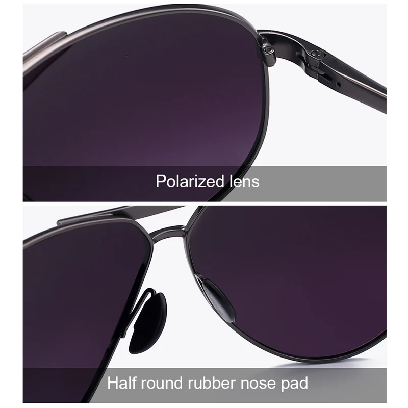 MATIC антибликовые поляризованные овальные античные мужские солнцезащитные очки