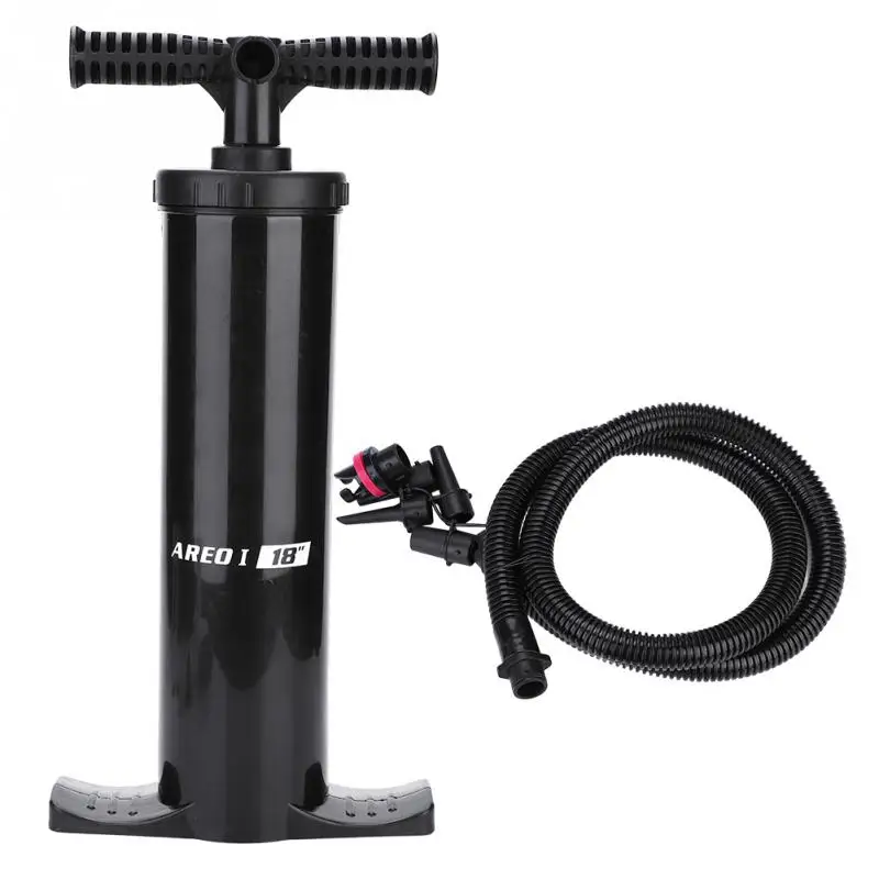16 ''/18'' ручной насос воздух 20psi ручная помпа легкий воздушный насос для Плавание кольцо Air кровать надувная лодка заполненных воздухом коврик