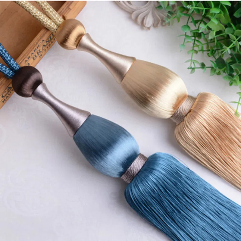 QGVLish 2 шт. завязки для штор кисточка бахрома подвесные ремни шарики завязывающие