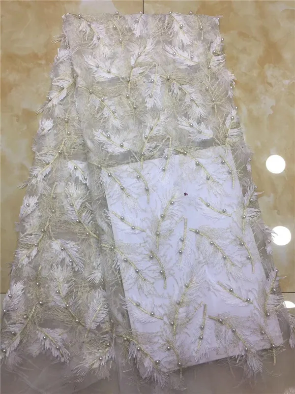 Purple Nigerian French Lace Fabrics 2019 African Tulle Fabric High Quality Wedding For Dress sky blue | Дом и сад