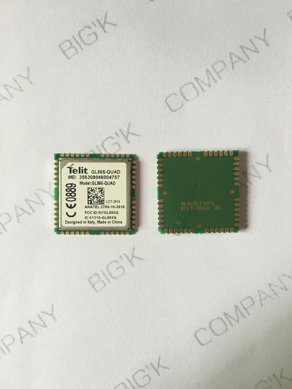 JINYUSHI для Telit GL865-QUAD GL865 2G 100% новый и оригинальный подлинный дистрибьютор GSM GPRS