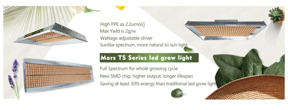 Mars Hydro TS 600W 1000W 2000W 3000W светодиодный светильник для выращивания солнечных лучей полный спектр комнатных растений Veg цветок гидропоника