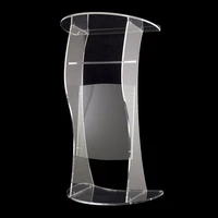 free shipping superior quality acrylic lectern pulpit of the church