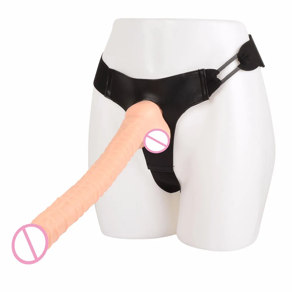 Страпон без бретелек для лесбиянок супер длинный фаллоимитатор трусики геев