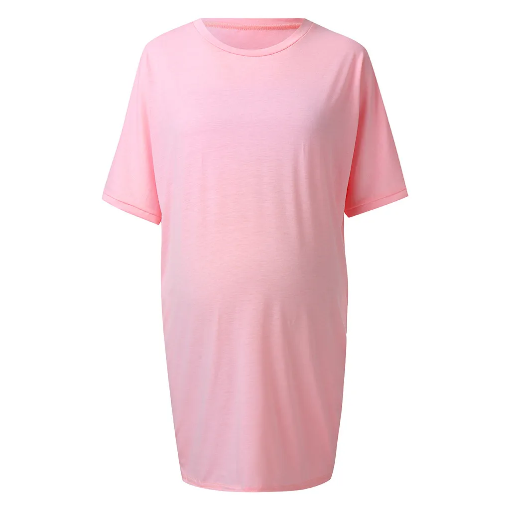 Женское платье для беременных SAGACE повседневное свободное размера плюс с