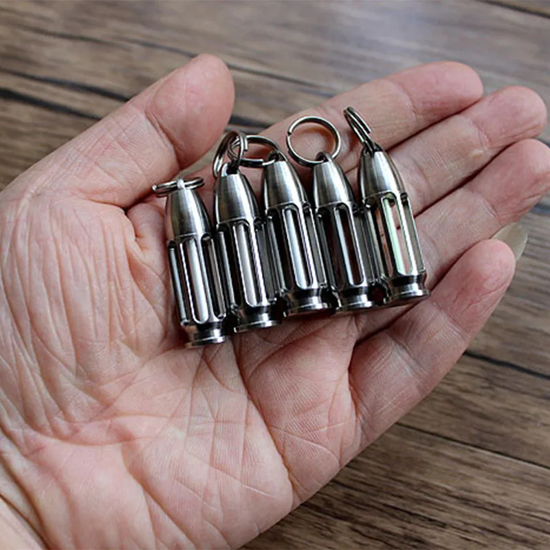 TC4 Titanium CNC пустая цилиндрическая тритиевая трубка EDC самосветящаяся подвеска