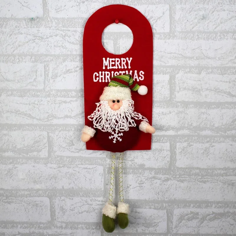Santa Claus Smiry 1 шт. рождественские украшения для рождественской елки подвески Санта-Клауса Висячие рождественские украшения для Домашний декор шириной 12 см - Цвет: Santa Claus