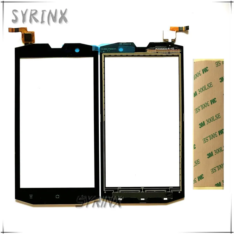 Сиринкс с 3 м клейкие ленты мобильный телефон сенсорным Экран для Vertex Impress Grip