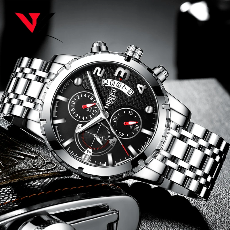 Спорт/Военные/армия часы для Для мужчин 2018 Элитный бренд Водонепроницаемый