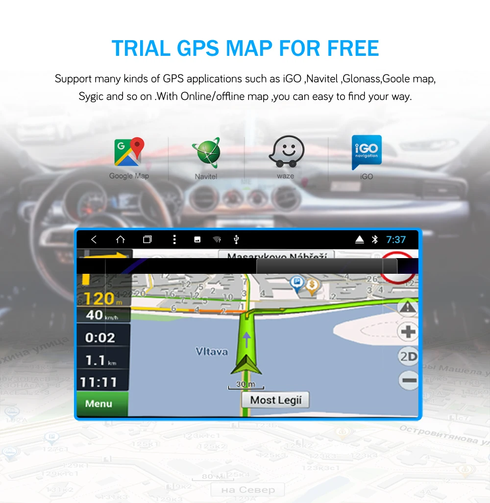 Bonroad " Android 8.1.0 Автомобильный мультимедийный плеер для hyundai Accent Solaris I25 Verna радио gps навигация видео аудио плеер