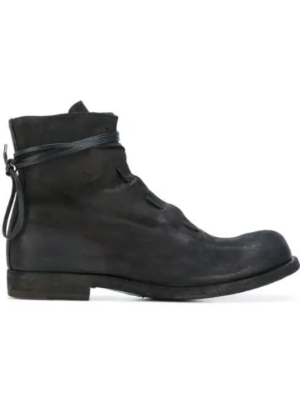 

British Style Cow Leather Men Boots high top Fashion Zipper Motorcycle Boots Winter Shoes Hot