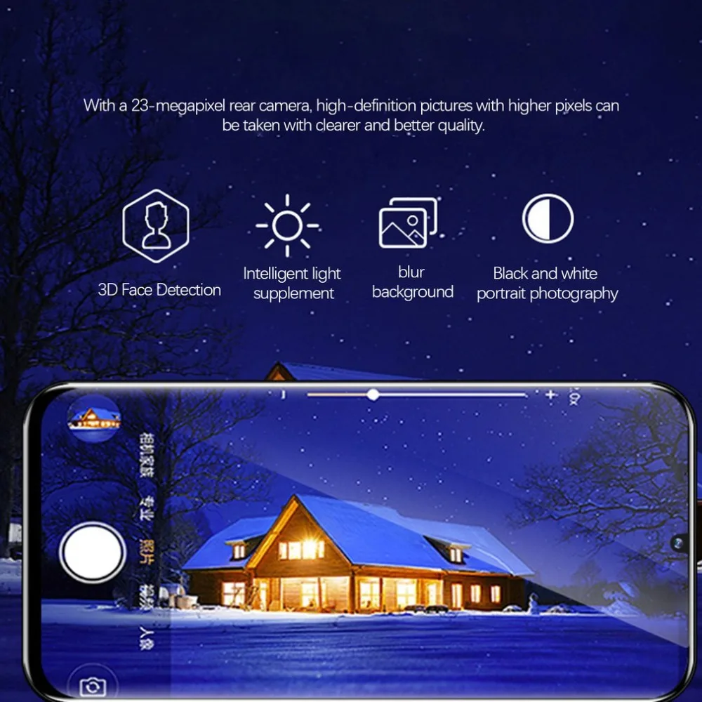 X23 Dual Sim 6,3 дюймов 4G rom+ 32G ram 12MP Восьмиядерный для телефона Android