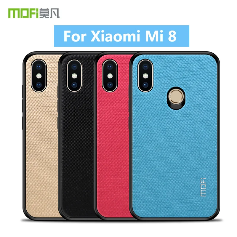 Чехол серии MOFi Bright Shield для Xiaomi Mi 8 Mi8 M8 высококачественный мягкий жесткий тканевый
