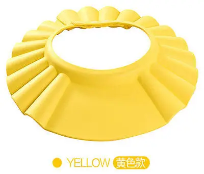 1pc Adjustable Baby Children Kids Safe Shampoo Bath Bathing Shower Soft Care Protect Eyes Cap Hat Wash Hair Shield 3 Colors | Детская