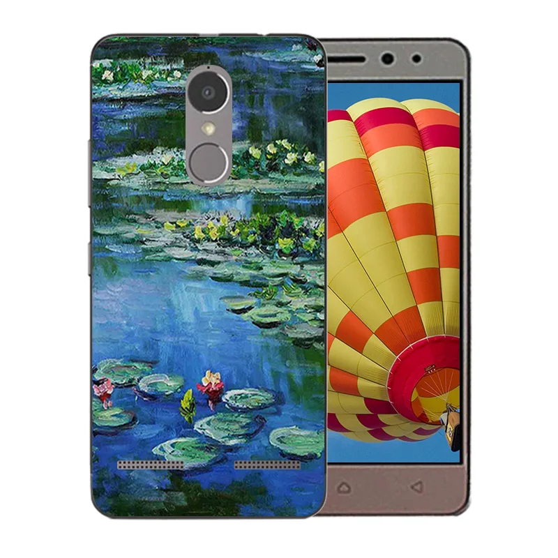 K6 чехол для Lenovo Vibe 5 0 дюймов цветной узор Высокое качество мягкий TPU прозрачный