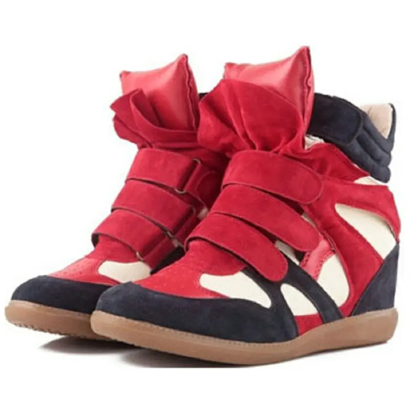 2016 г. Новые женские ботинки из коровьей замши модная повседневная женская обувь в