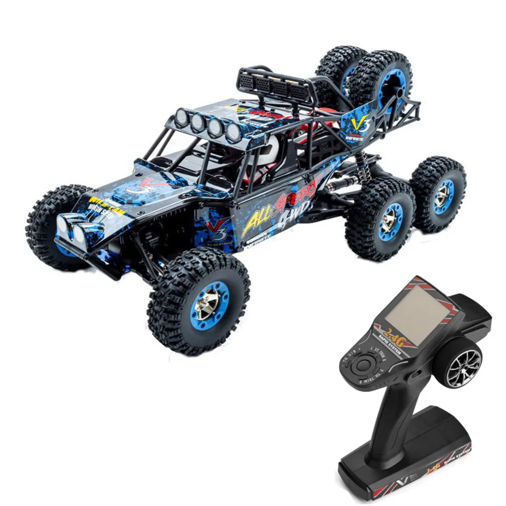 WLtoys 12628 RC Car 1/12 2 4G 6WD 40 км/ч высокоскоростные автомобили Rock Crawler внедорожный