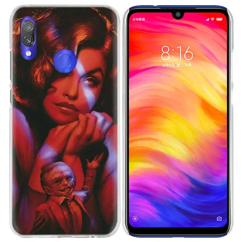 Чехол с надписью «Добро пожаловать в Твин Пикс» для Xiao mi Red mi Go Note 7 6 6A Pro S2 5 5A 4X mi A1 A2 9 mi x 3 5G 8 lite Play F1 жесткий чехол для телефона из ПК