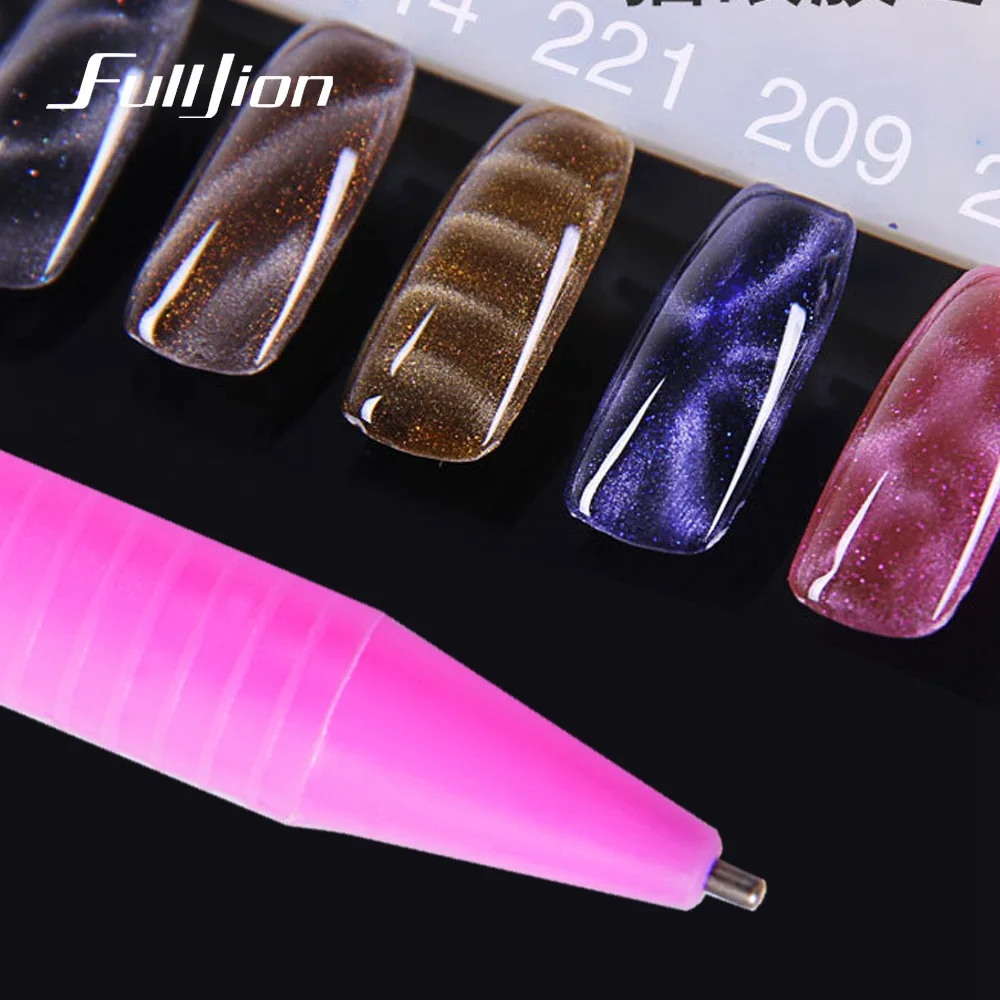 Fulljion магнитная ручка палочка для ультрафиолетовые глаза кошки лак Волшебная 3D