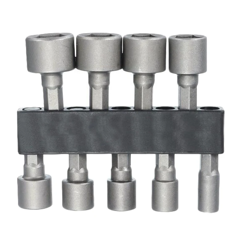 9 шт. 1/4 &quotшестигранный хвостовик мощность Гайка Драйвер сверло Метрическая