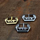 Застежка для часов мужская из нержавеющей стали, серебристаяЗолотистая, 316, 20222426 мм