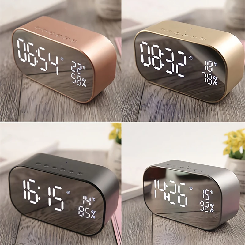 Mini Portable Bluetooth speaker Support TF card AUX with mic LED screen powerful wireless subwoofer caixa de som | Электроника