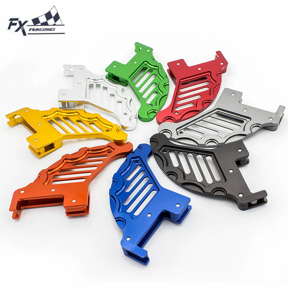 CNC защита заднего тормозного диска для SX F XC XCW XCF W EXC шесть дней 125 250 300 350 450 500