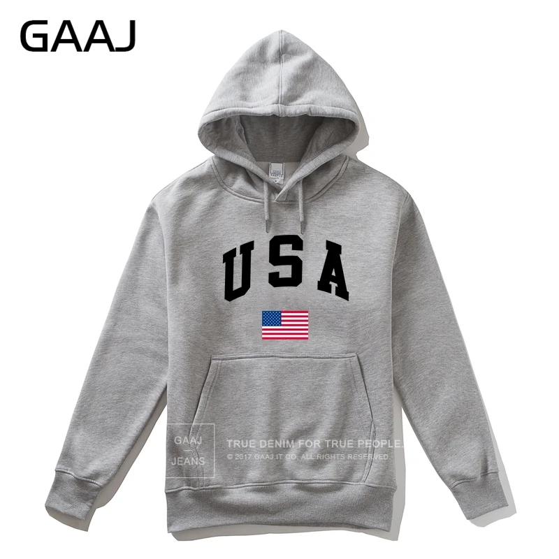 GAAJ, США, американский флаг, мужская толстовка с капюшоном, Женская Повседневная брендовая Новинка, высокое качество, мужские флисовые толстовки, хлопковые пальто