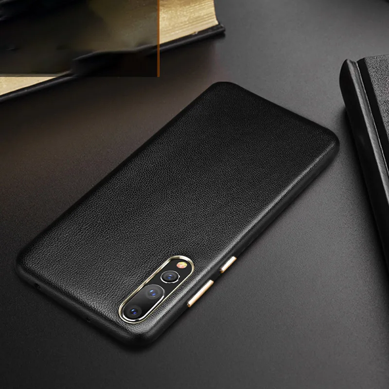 BFOLLOW кожаный чехол из овечьей кожи для Huawei P20/P20 pro роскошная задняя крышка