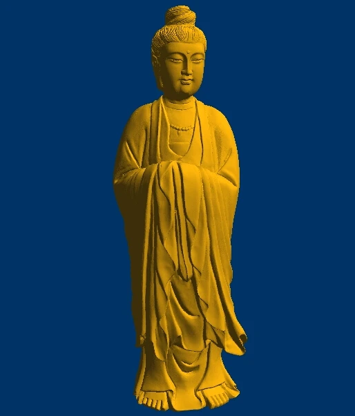 

Формат файлов 3D модель, рельеф STL Avalokitesvara 15