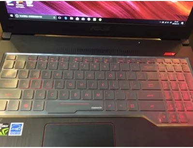 Прозрачный чехол клавиатура из ТПУ для ноутбука ASUS ROG GL503VS GL503VM GL503VD 15 6&quot|keyboard